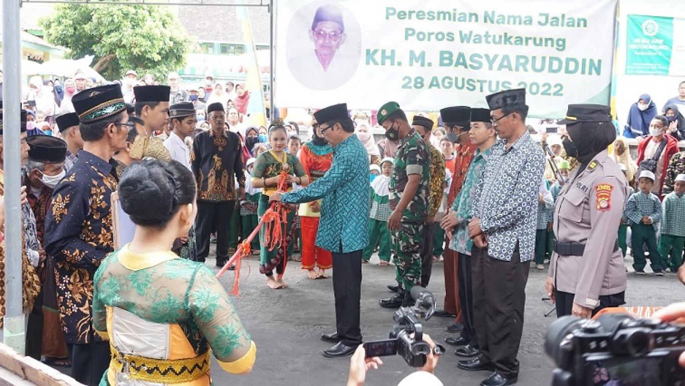PERESMIAN NAMA JALAN KH.M.BASYARUDDIN